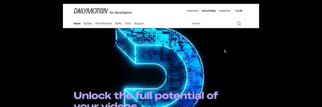New Developer Portal