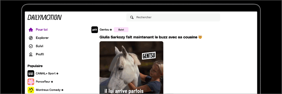 Feeds personnalisés