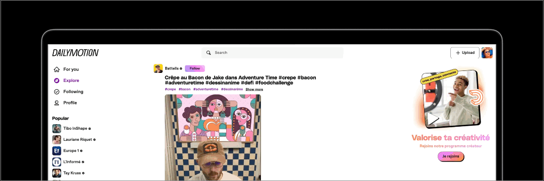Personalized feeds on web