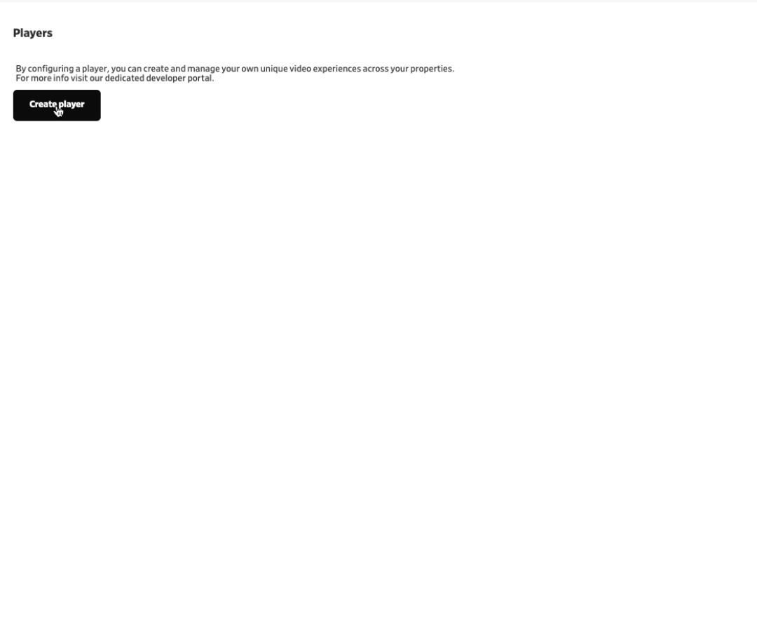 dailymotion player configuration